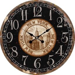 Serena Wood Wall Clock