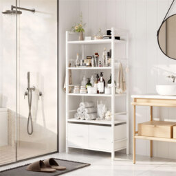 154cm H x 30cm W Metal Bookcase