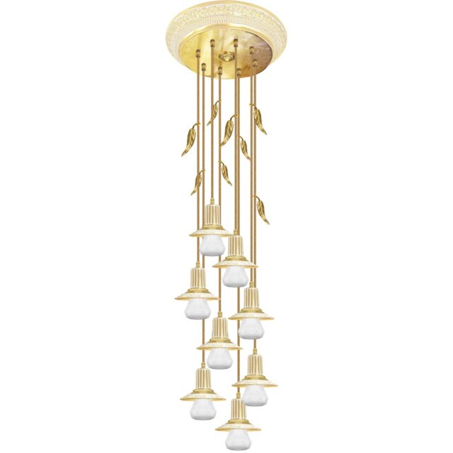 Fortin 8 - Light Candle Style LED Chandelier