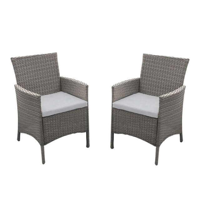 Aoife Outdoor Dining Chairs - Set Of 2 - Rattan
