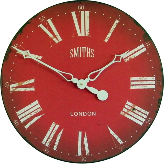 Large Smiths Clock with Dial - 50cm