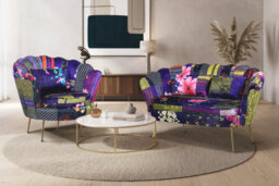 2 - Piece Velvet Living Room Set