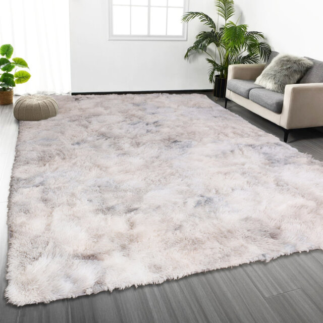 Plush Shaggy Area Rug â Soft High Pile Floor Rug For Living Room, Bedroom & Lounge