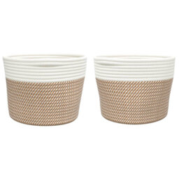 House Of Hampton Fabric Decorative Basket
