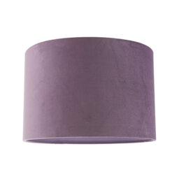 Soft Velvet Fabric Round Lamp Shade For Table Or Pendant By