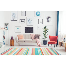Aztec Striped Area Rug