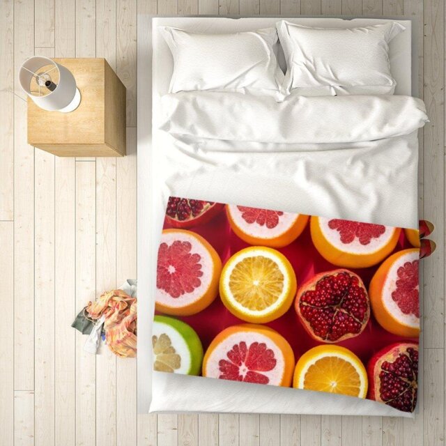 Isom Plain Weave / Muslin Throw Blanket