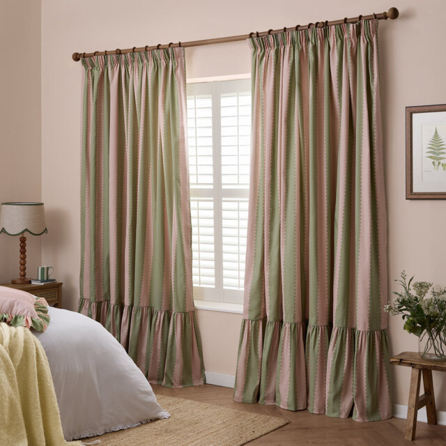 Room Darkening Curtain Panel Pair