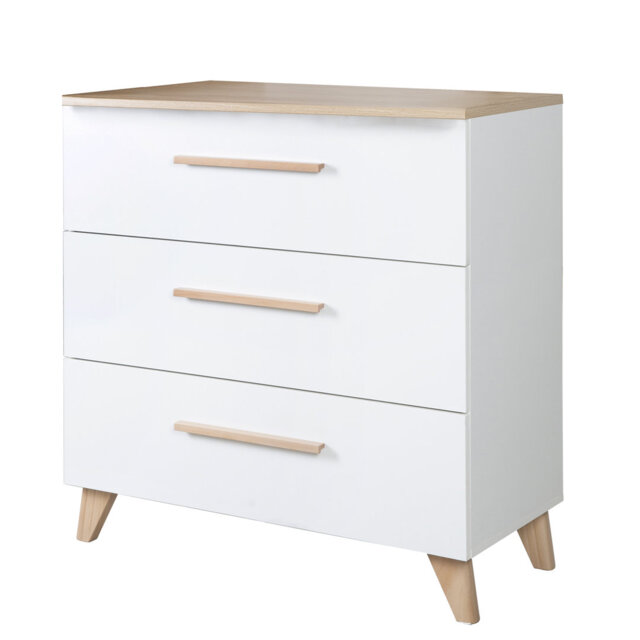 Leon Unit with Removable Top and 3 Drawers Changing Table