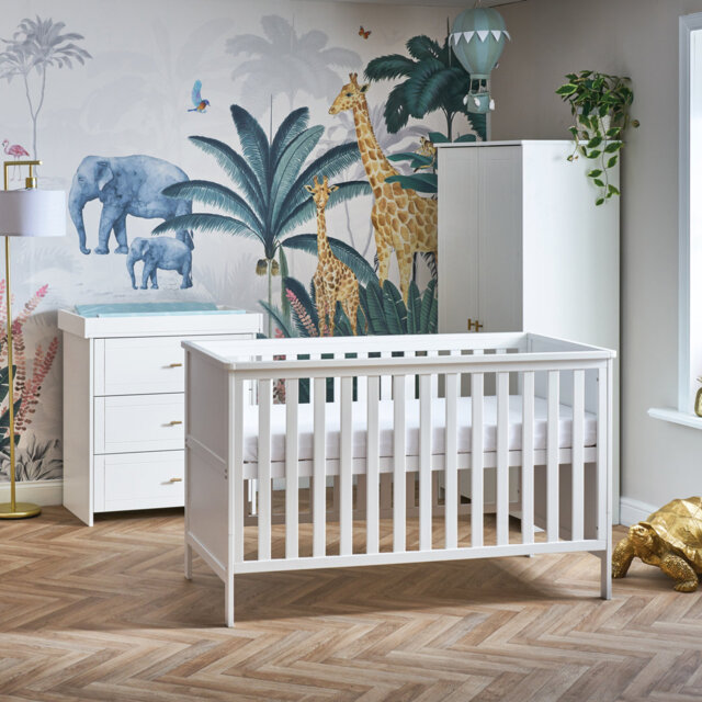 Evie Standard 3 Piece Nursery Furniture Set