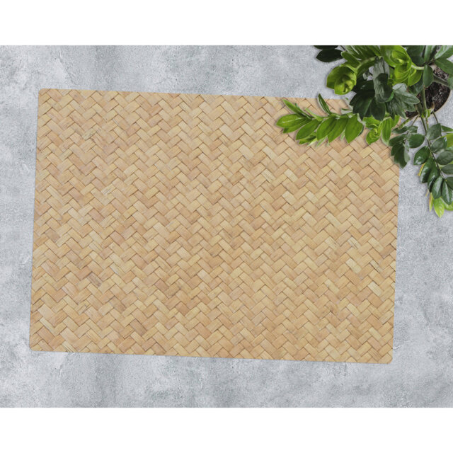 Naquan Hard Floor Straight Rectangular Chair Mat
