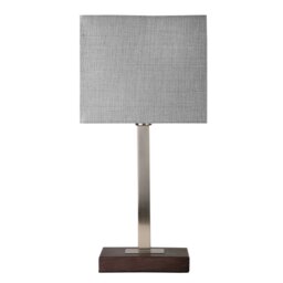 Bush Rectangle Slimline Metal Table Lamp