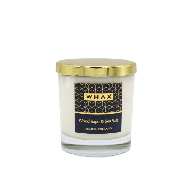 Home Wood Sage and Sea Salt Scented Jar Candle
