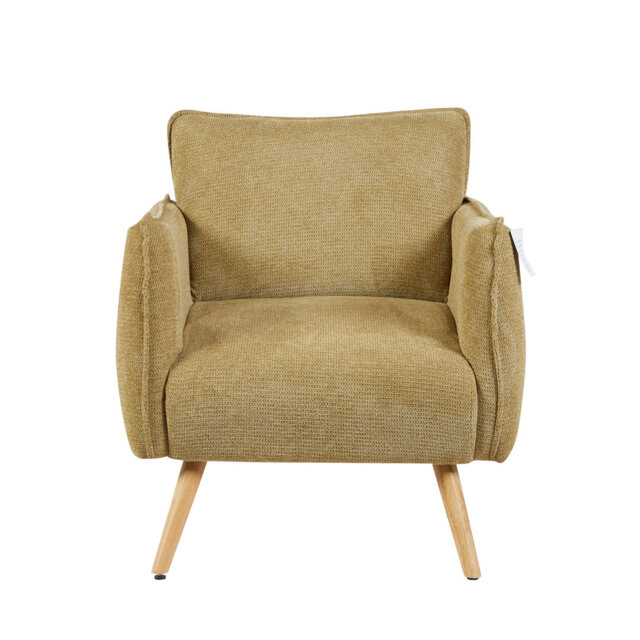 Carvalho Upholstered Soft Touch Fabric Armchair