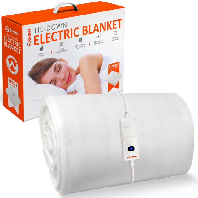Warmer Tie-Down Electric Heated Blanket