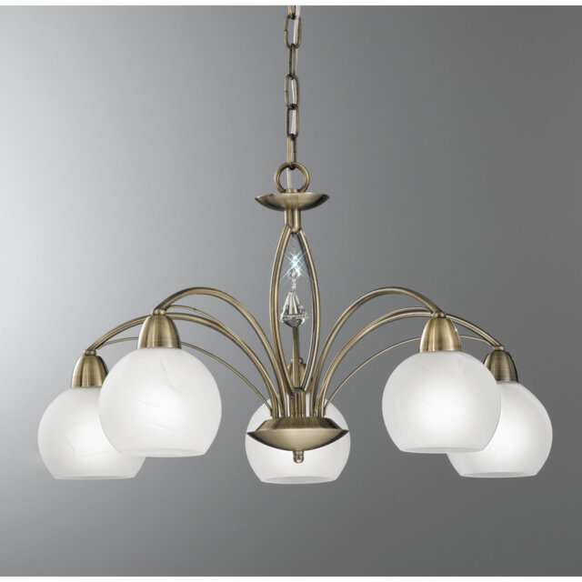 Hostetter 5 - Light Shaded Chandelier