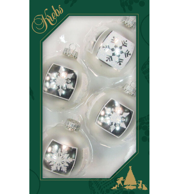 10cm Glass Bauble