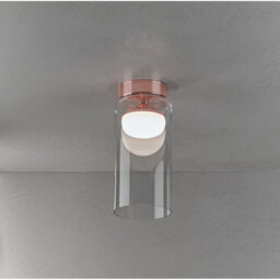 Glass LED Semi Flush Mount