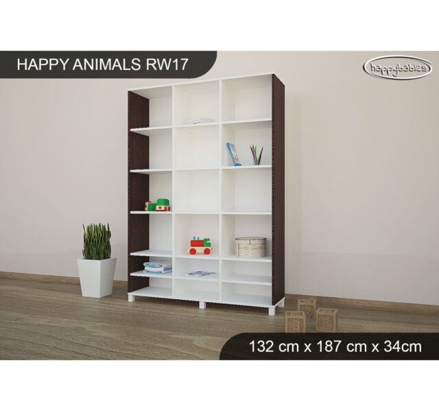 187cm H X 132cm W Kids Bookcase
