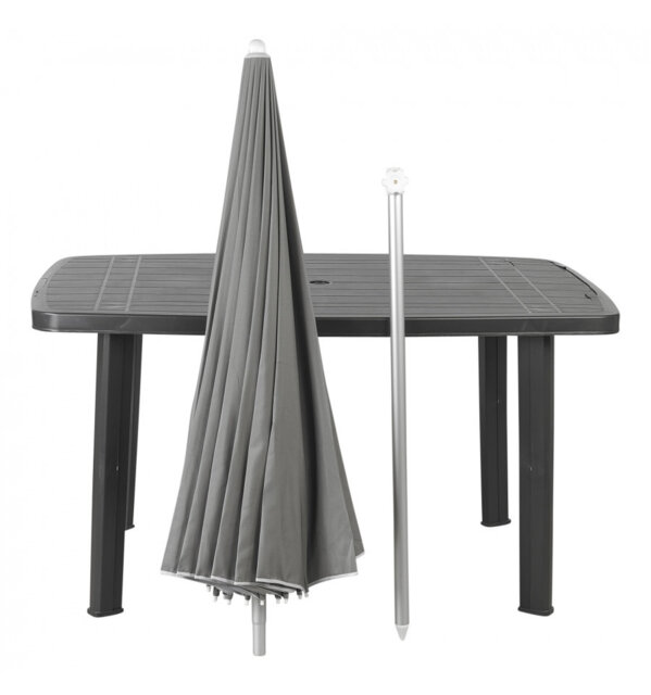 Adjustable Large Garden Parasol Umbrella Blue