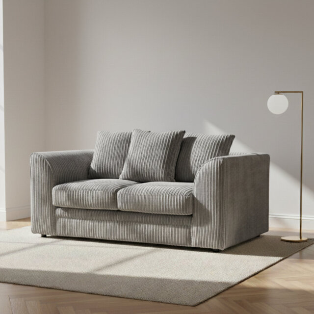 2 Seater Corduroy Sofa