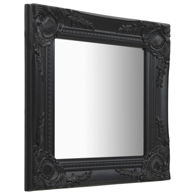 Ginsberg Wood Square Wall Mirror