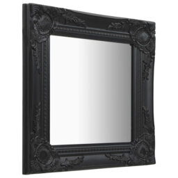 Ginsberg Wood Square Wall Mirror