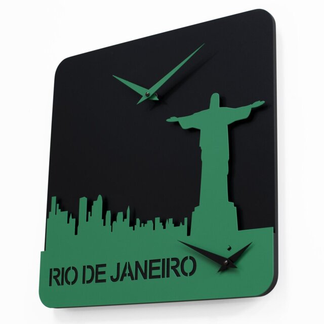 Saldana Wood Wall Clock