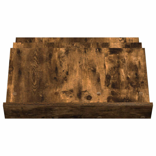 Wood Free Standing Magazine Rack