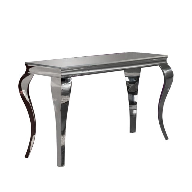 Baldwin 128cm Glass Top Console Table