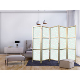 171cm H Solid Wood Folding Room Divider