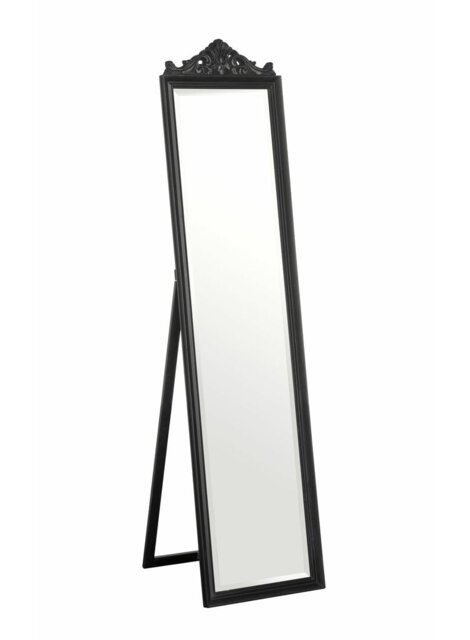 Boudoir Solid Wood Flat Floor Mirror