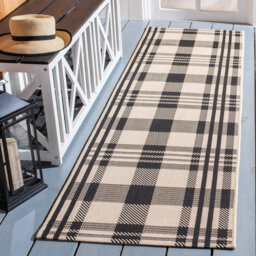 Andish Plaid Indoor / Outdoor Area Rug