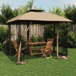 Cascia Powder Coated Steel Gazebo