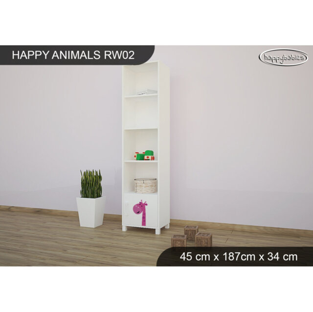 187cm H X 45cm W Cube Unit Kids Bookcase