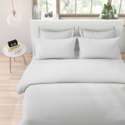 Cotton Duvet Cover with Pillowcases Included