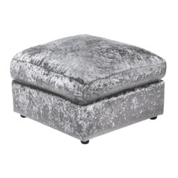 Romelia Wide Square Footstool Ottoman