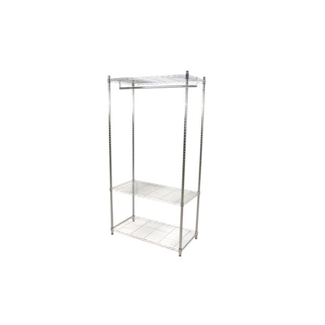 Muge 90cm Rolling Clothing Rack