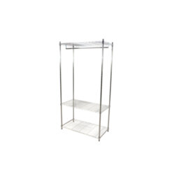 Muge 90cm Rolling Clothing Rack