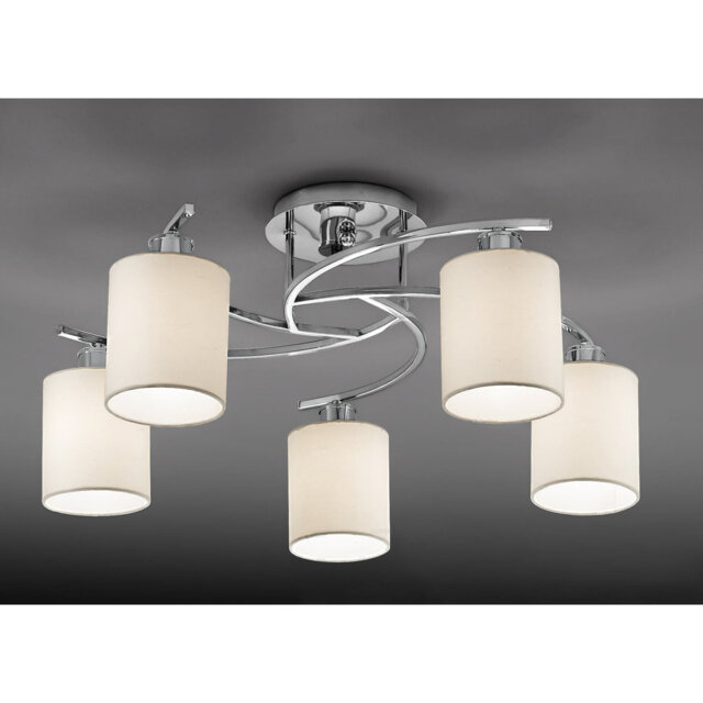 Hexx Cotton Flush Mount
