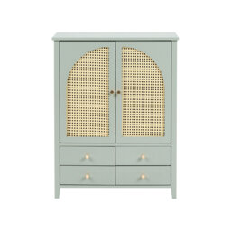 Shoe Storage Cabinet BENDIGO Mint Green