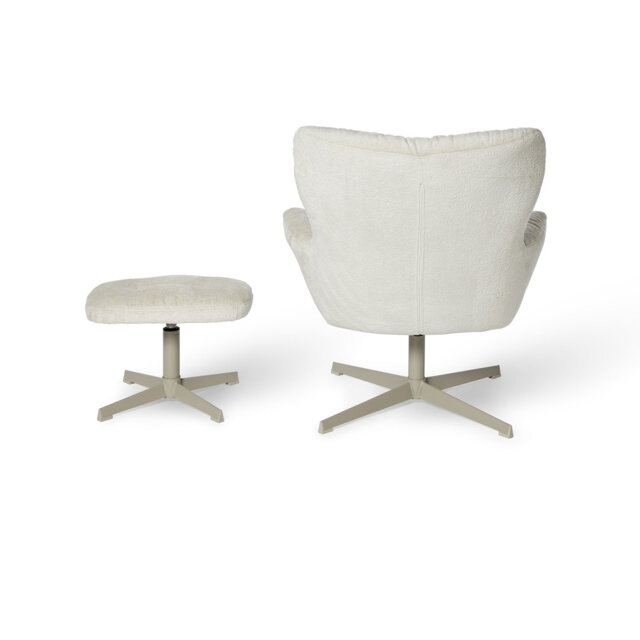 Upholstered Swivel Accent Chair