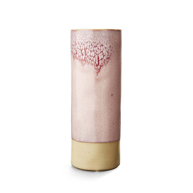 Minerals Medium Vase, Rose Quartz