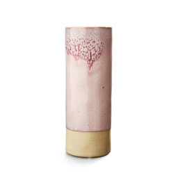 Minerals Medium Vase, Rose Quartz
