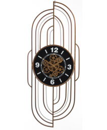 Akan Metal Wall Clock