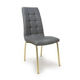 Jenner Leather Effect Dining Chair