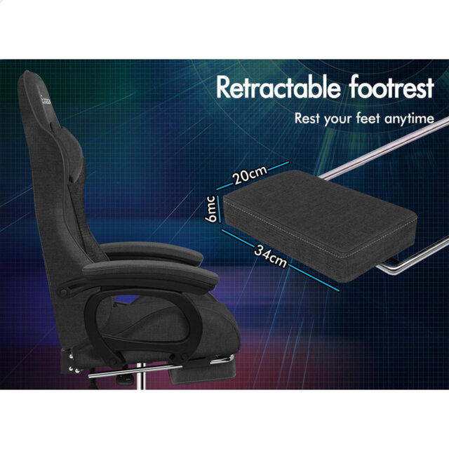 Gaming Chair with Headrest