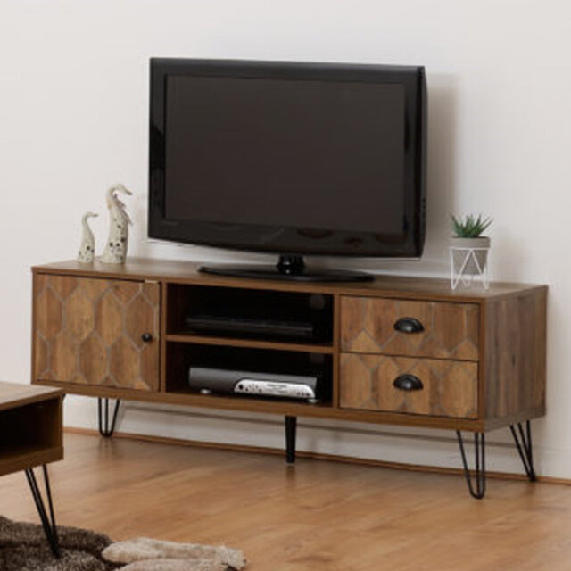 "Kilmarnock Unfinished TV Stand for TVs up to 65"""