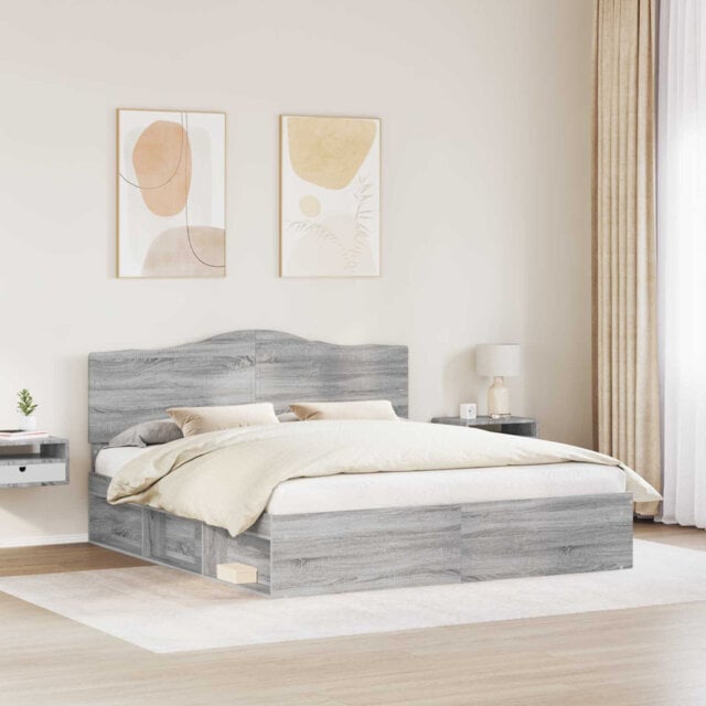 Solid Wood Bed