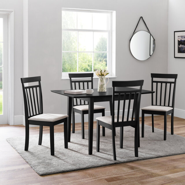 Cohan Extendable Solid Wood Top Dining Table